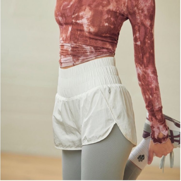 Free People fp movement The Way Home Shirts Small Optic White - Picture 4 of 6